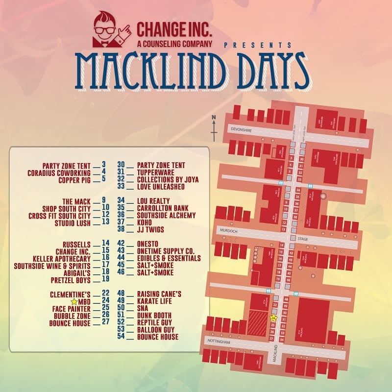 Macklind Days 2025 Schedule